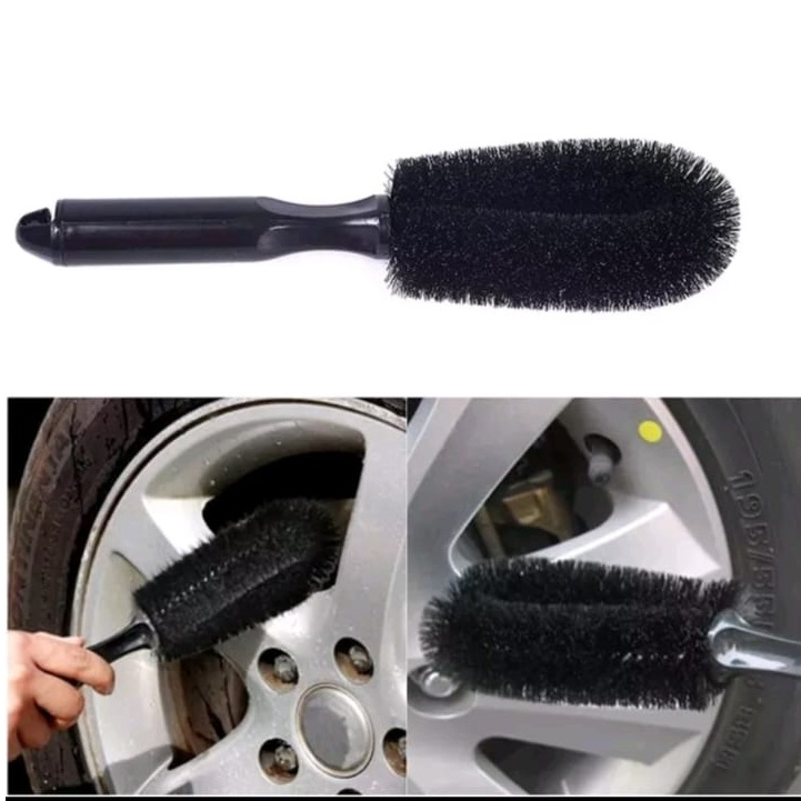 Sikat Roda Ban Mobil Motor / Car Brush Cleaning Velg / Pembersih velg