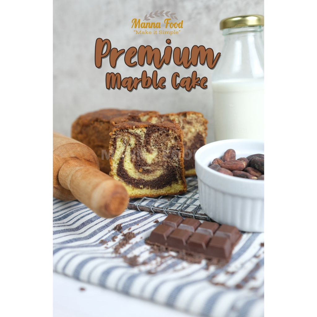 

PREMIUM Marmer Cake / Marble Cake Manna Food