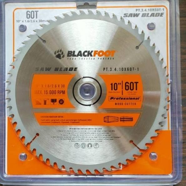 MATA GERGAJI KAYU 10 INCH 60T CIRCLE CIRCULAR SAW