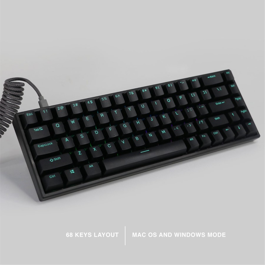 Rexus Daiva Max D68SF Wireless 3in1 Connection Mechanical Keyboard