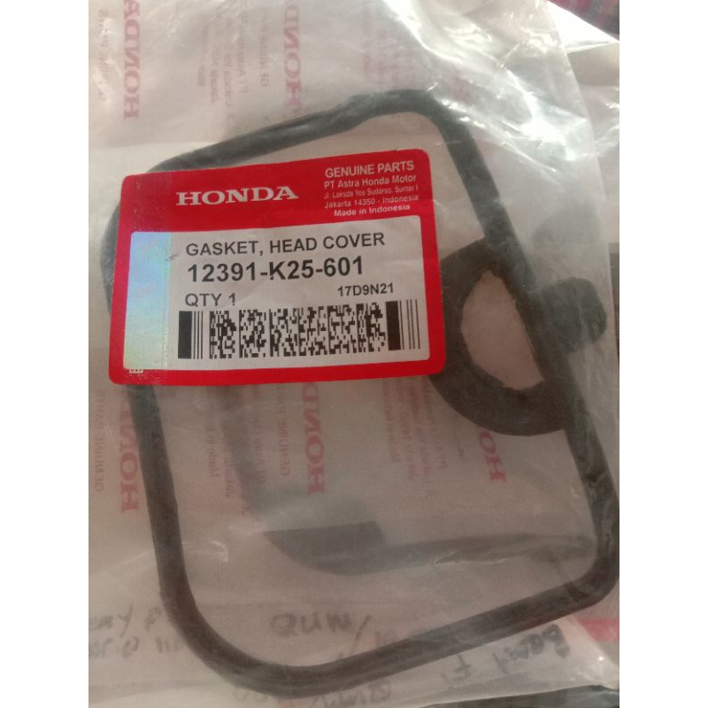 karet gasket head cover beat fi, esp, Scoopy original