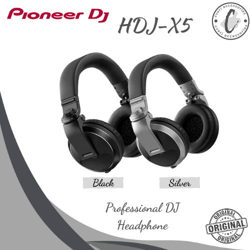 Pioneer DJ HDJ-X5 Professional DJ Headphones Original