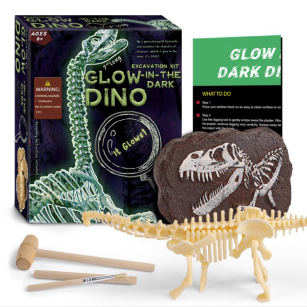 

Unik Mainan I dig dinosaurus Mainan arkeolog mining gali fosil tulang dino - Glow Diplosauru Diskon
