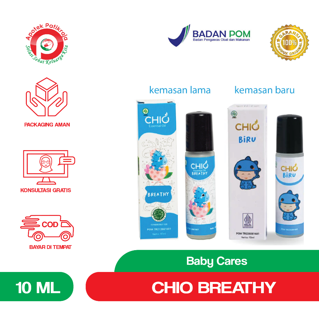 CHIO BREATHY 10ML | Baby Cough And Flu baby and kid