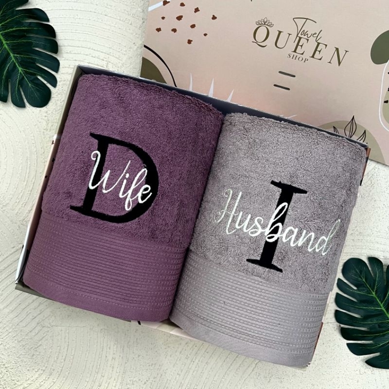 Handuk Couple Morning Whistle by Terry Palmer Motif Azura Uk.135×70 (Bordir Nama + Box)