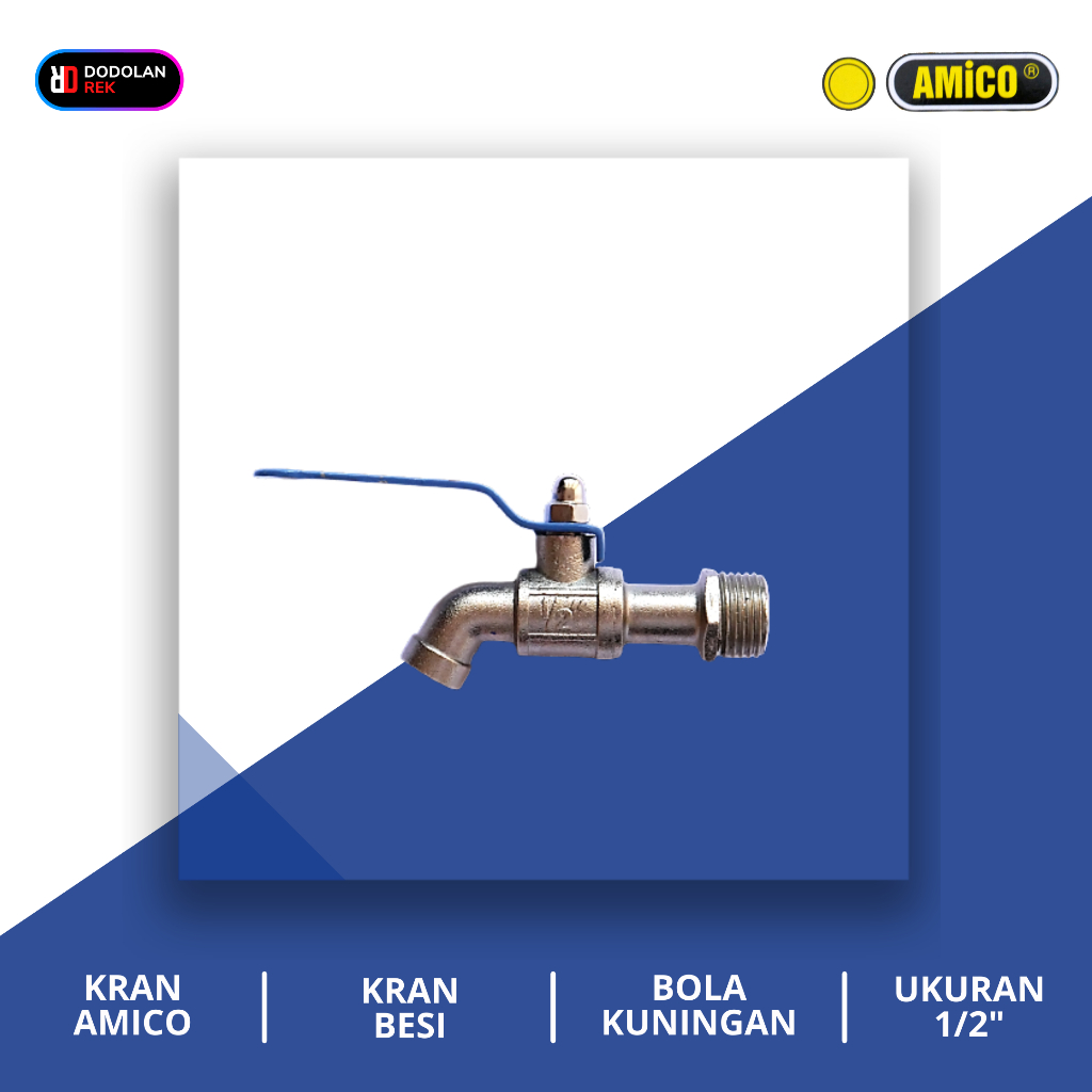 Kran Besi Amico 1/2 Inch - Harga Per Biji