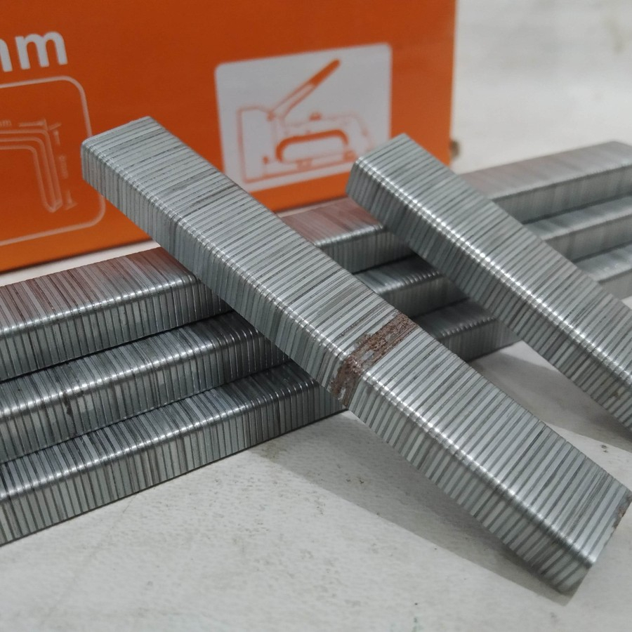 isi refill ulang staple steples stapless staples tembak jok 6mm 6 mm