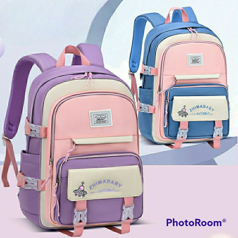 R05- TAS SEKOLAH TAS RANSEL ANAK PEREMPUAN TAS SEKOLAH ANAK PEREMPUAN IMPORT 100%