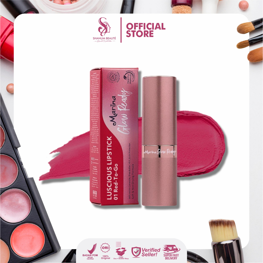 Marina Glow Ready Luscious Lipstick