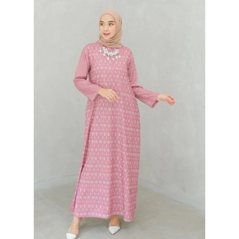 Tasmeera dress Pink by Odeca size SM