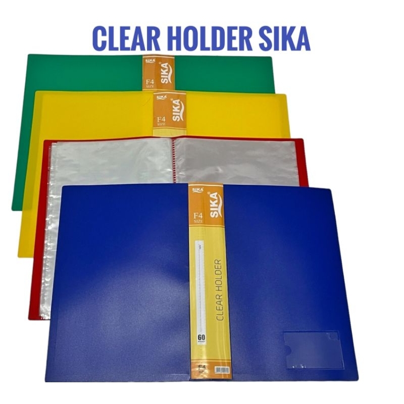 

CLEAR HOLDER SIKA 60L