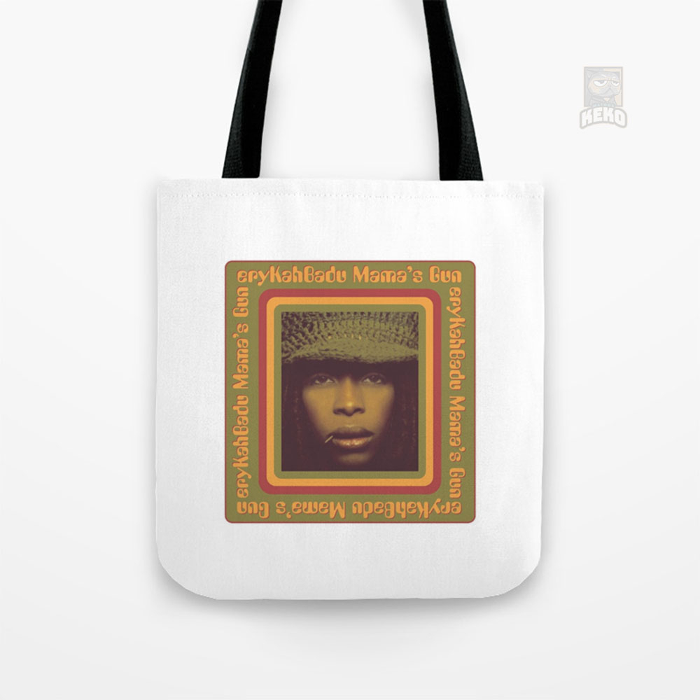 Erykah Badu Mamas Gun Tote Bag Kanvas