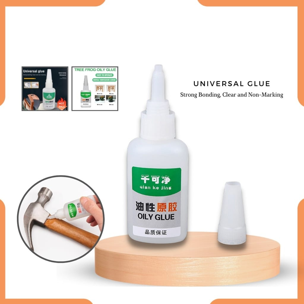 Lem Super Glue Serbaguna Cairan Super Perekat Lem Korea Lem Setan 20ml