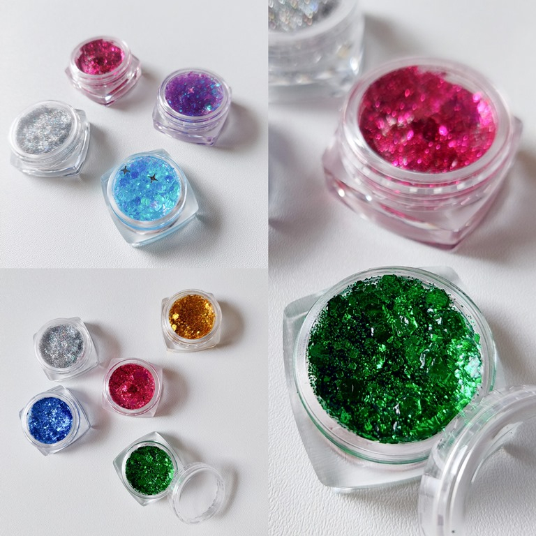 CSP022 – Gel Glitter / Hiasan Make Up / Nail Art Cosplay Jepang