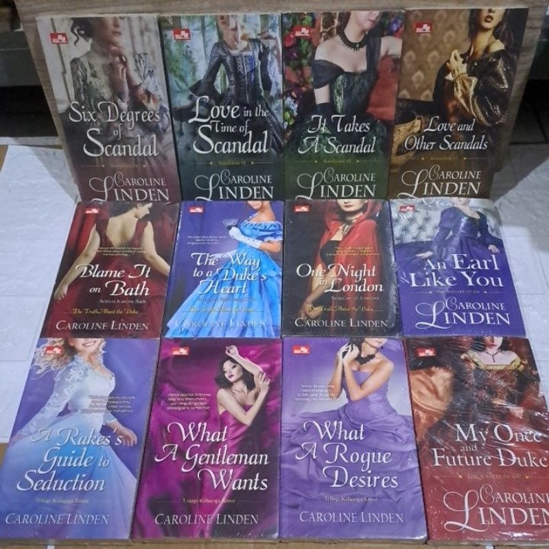 NOVEL CAROLINE LINDEN 12 BUKU