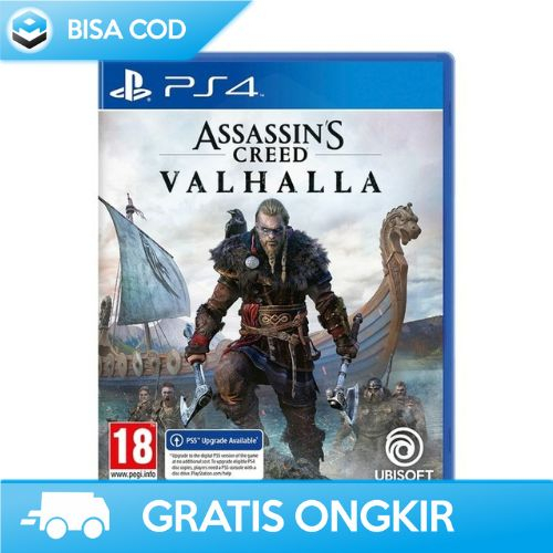 KASET PS4 ORIGINAL ASSASSIN'S CREED VALHALLA CD SECOND  PLAYSTATION 4