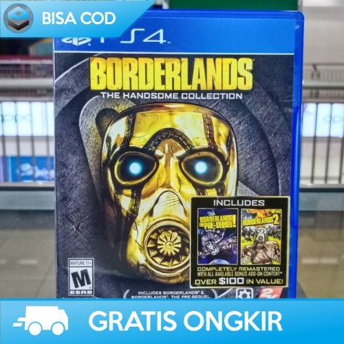 KASET CD PS4 SECOND BORDERLANDS THE HANDSOME COLLECTION ORIGINAL