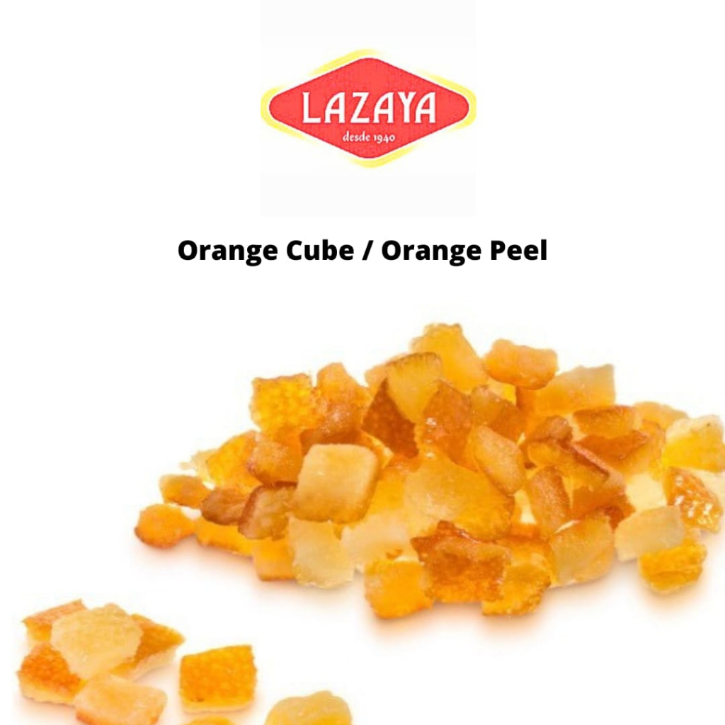 

Lazaya Orange Cubes 5 Kg - Orange Peel ( Manisan Kulit Jeruk)