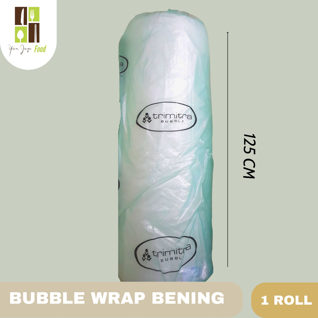 Bubble Wrap Bening / Pengaman Barang Pesanan / Packing Aman  1 Roll