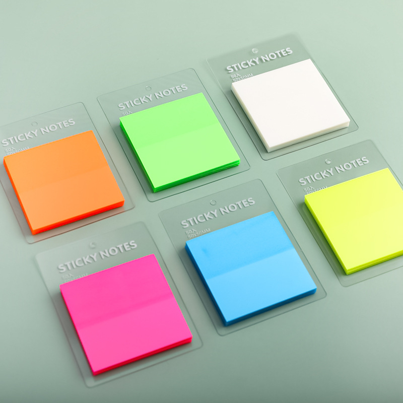 

Sticky Notes Bisa Jiplak Transparan 50 Lembar Warna Anti Air