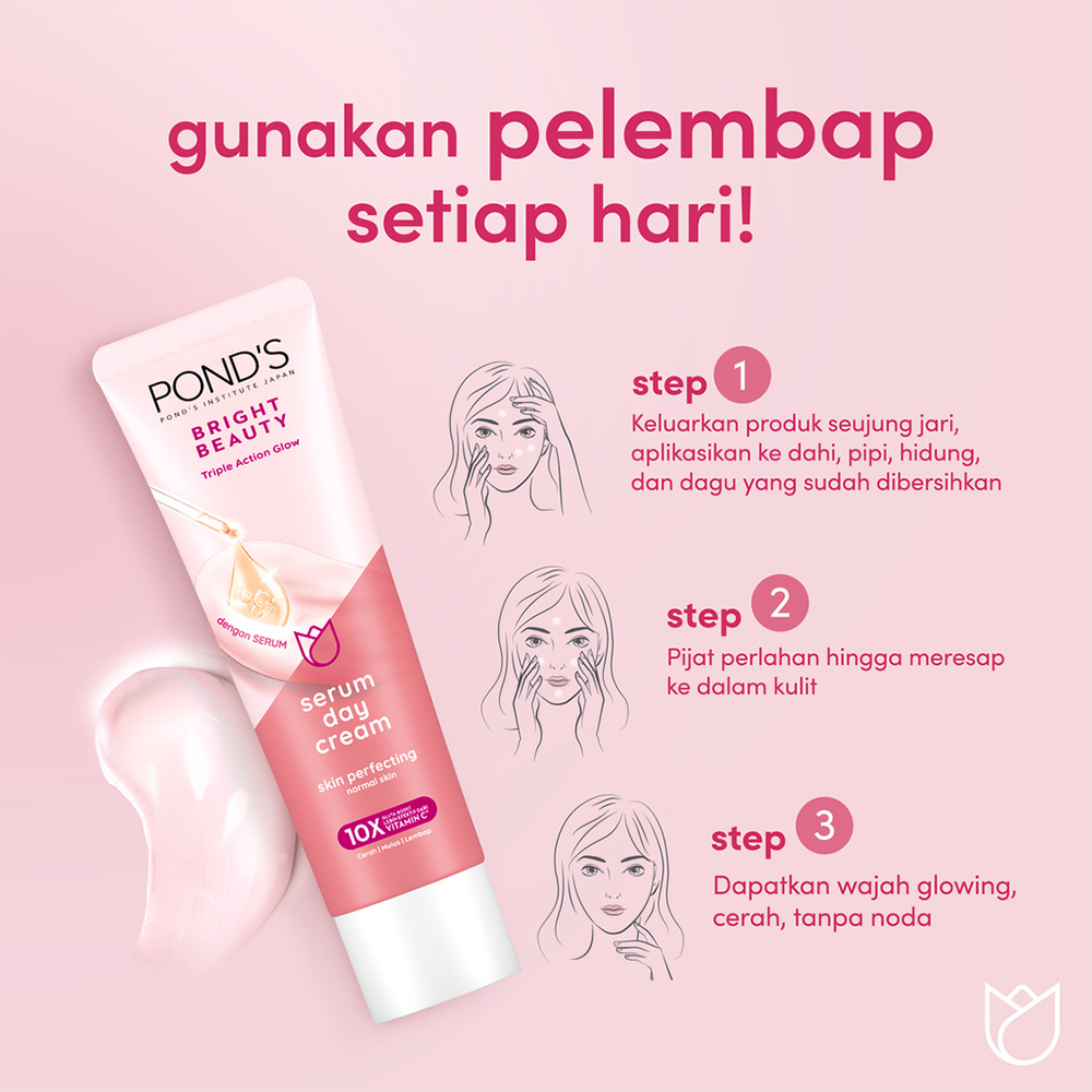 ❤ BELIA ❤ POND'S Serum Day Cream | Krim Wajah Pelembab 20g | 40g | Moisturizer