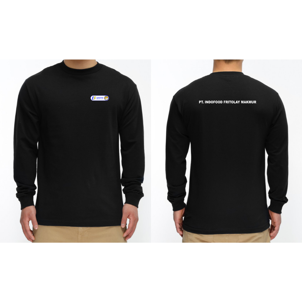 T-SHIRT KAOS PT INDOFOOD FRITOLAY MAKMUR LENGAN PANJANG