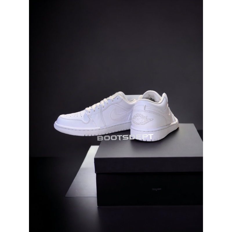 Air Jordan 1 Low Triple White (100% Authentic)