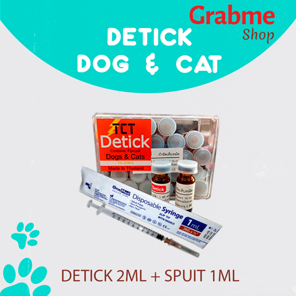 Detick OBAT KUTU Kucing dan Anjing Pipet Tetes