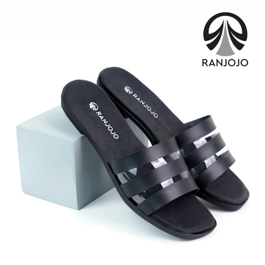 Sandal Selop Wanita JR 002 Sendal Slop Flat Casual Terbaru Murah Kekinian