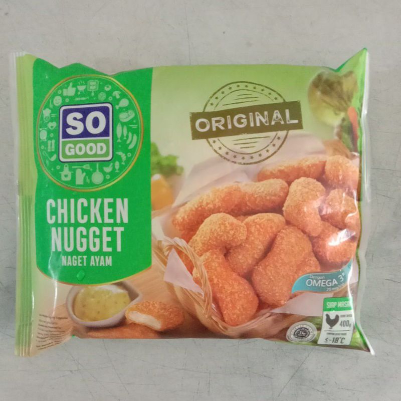 

so good chiken nauget 400 gr