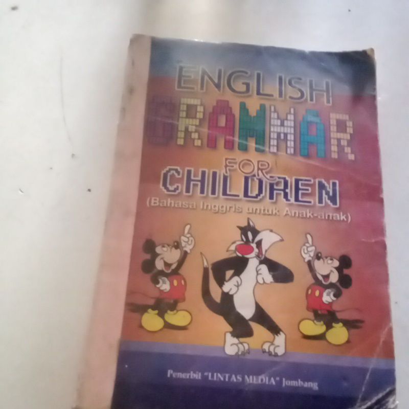 Buku English Grammar for children(bahasa inggris untuk anak anak)