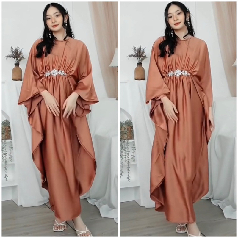 Kaftan Remaja murah Moscrepe Kaftan Remaja Muslim