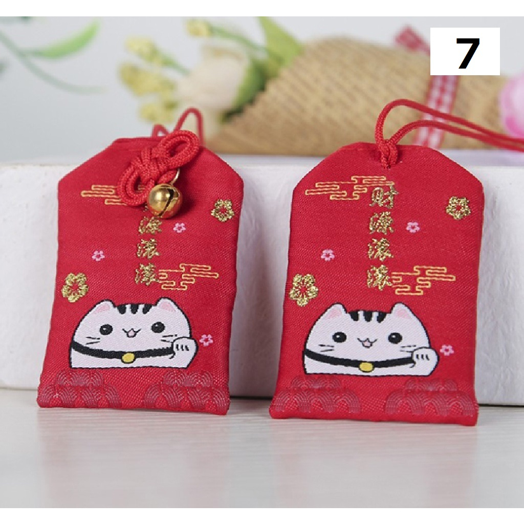 JPN013 – Keychain Gantungan Kunci Omamori Japanese Fortune Bag Pendant Jimat