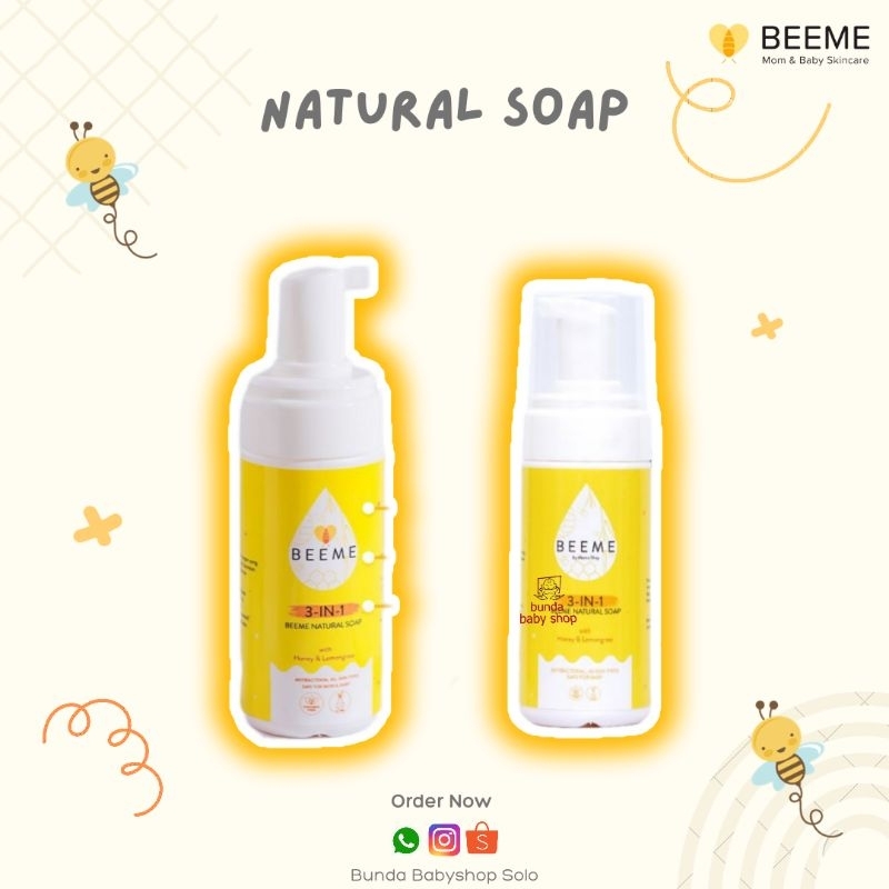 Beeme Natural Soap 3 IN 1