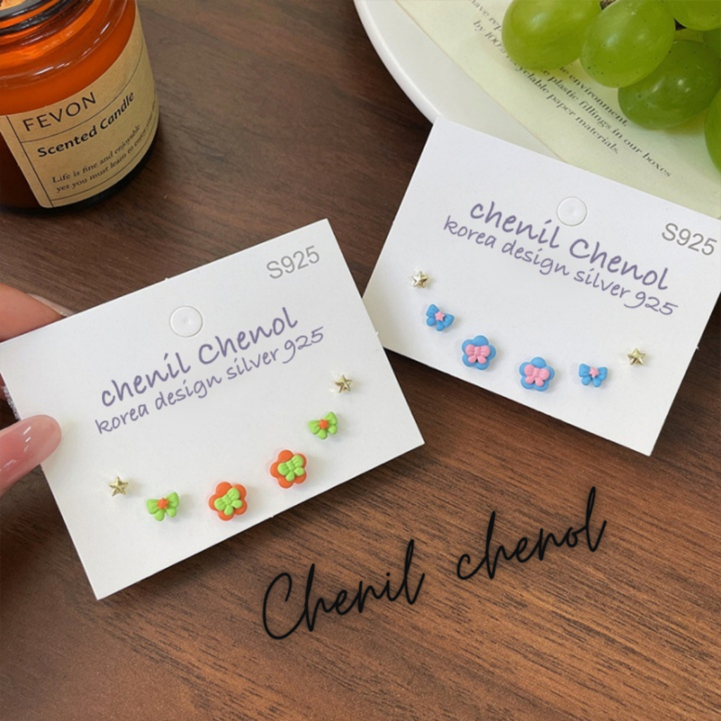 ANTING TUSUK S925 silver 925 anting stud korea / anting tusuk korea s925/ anting hoop s925/ anting k