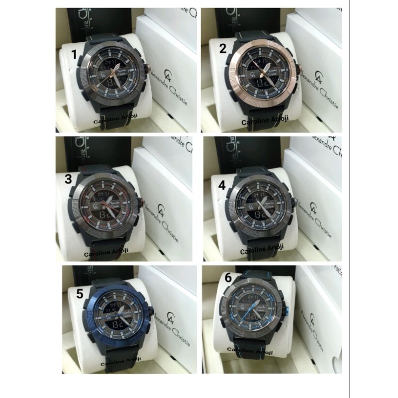 Jam tangan pria Alexandre Christie AC9374MH