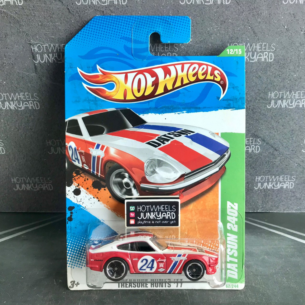 Hot Wheels Datsun 240Z Treasure Hunt 2011 TH Red JDM RARE T-Hunt