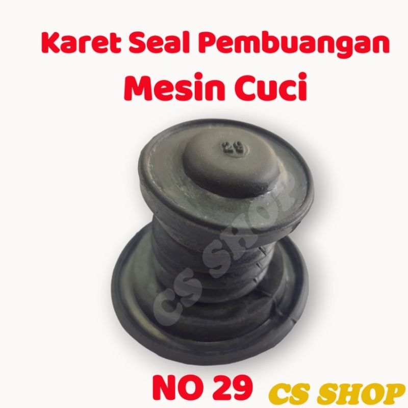 KARET SEAL BELOW PEMBUANGAN MESIN CUCI UMUM UNIVERSAL/KARET PEMBUANGAN AIR MESIN CUCI FULL UKURAN