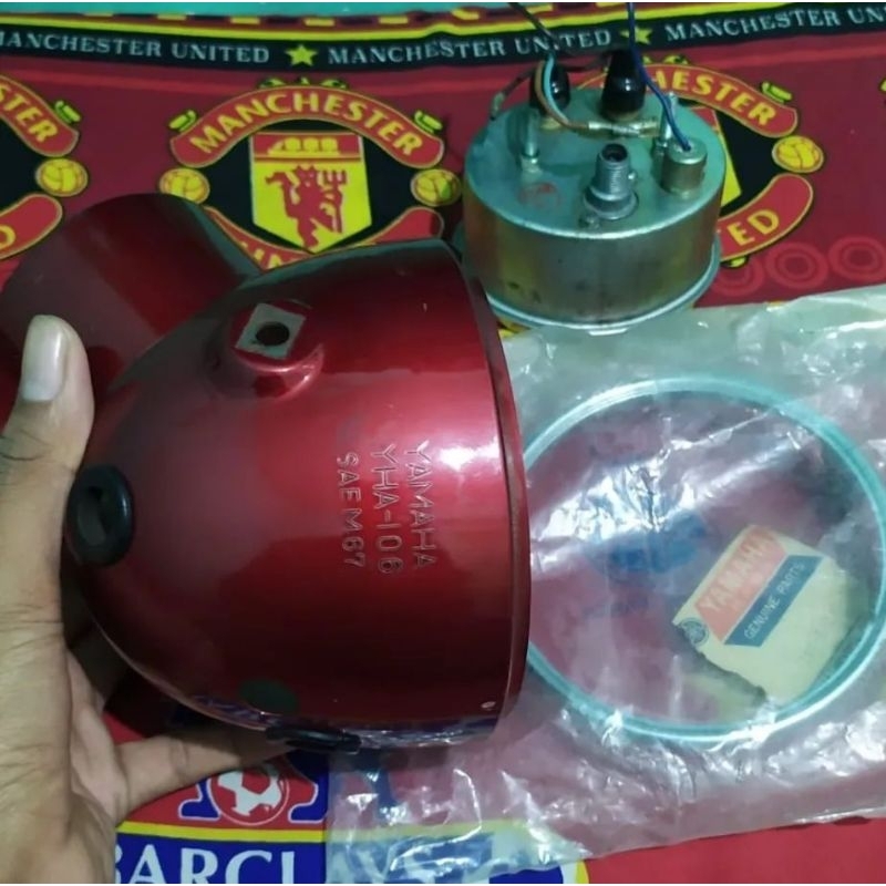 batok YL 106 original new old stock set spedomeneter MPH us version