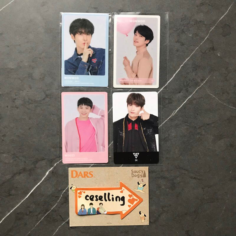 SEVENTEEN - Moshi Card Photocard (Wonwoo Woozi DK) Clearance Sale