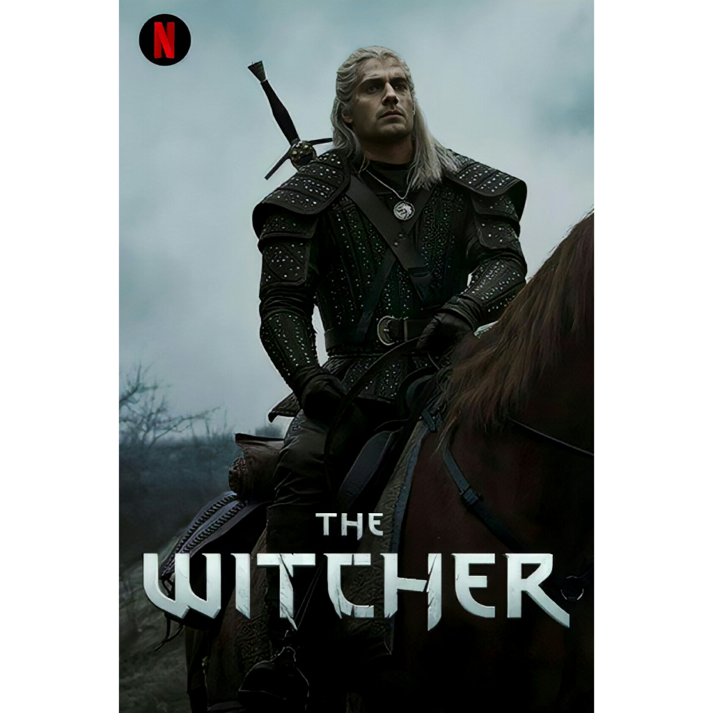POSTER DINDING THE WITCHER (BISA CUSTOM GAMBAR)