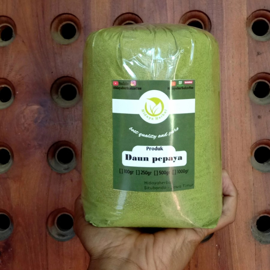 

Bubuk Daun Pepaya Grade A 1kg