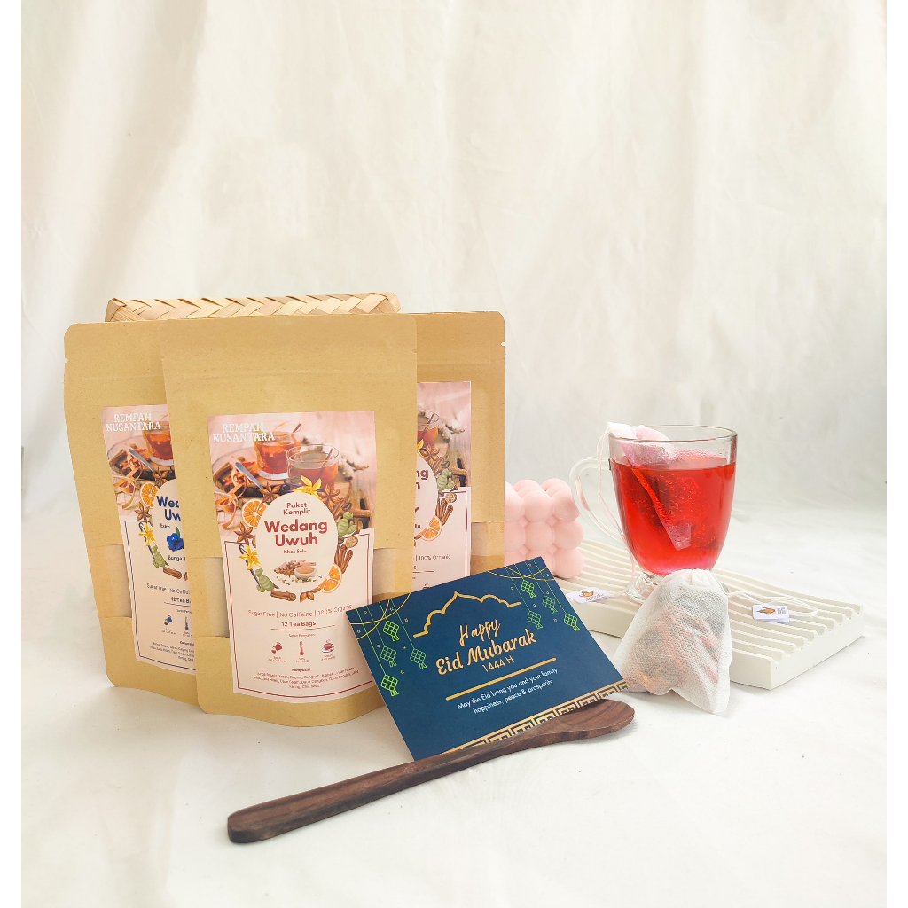 

Hampers Lebaran Wedang Uwuh/ Cangkir Cantik - Cheers for Every Moment's Package by Rempah Nusantara