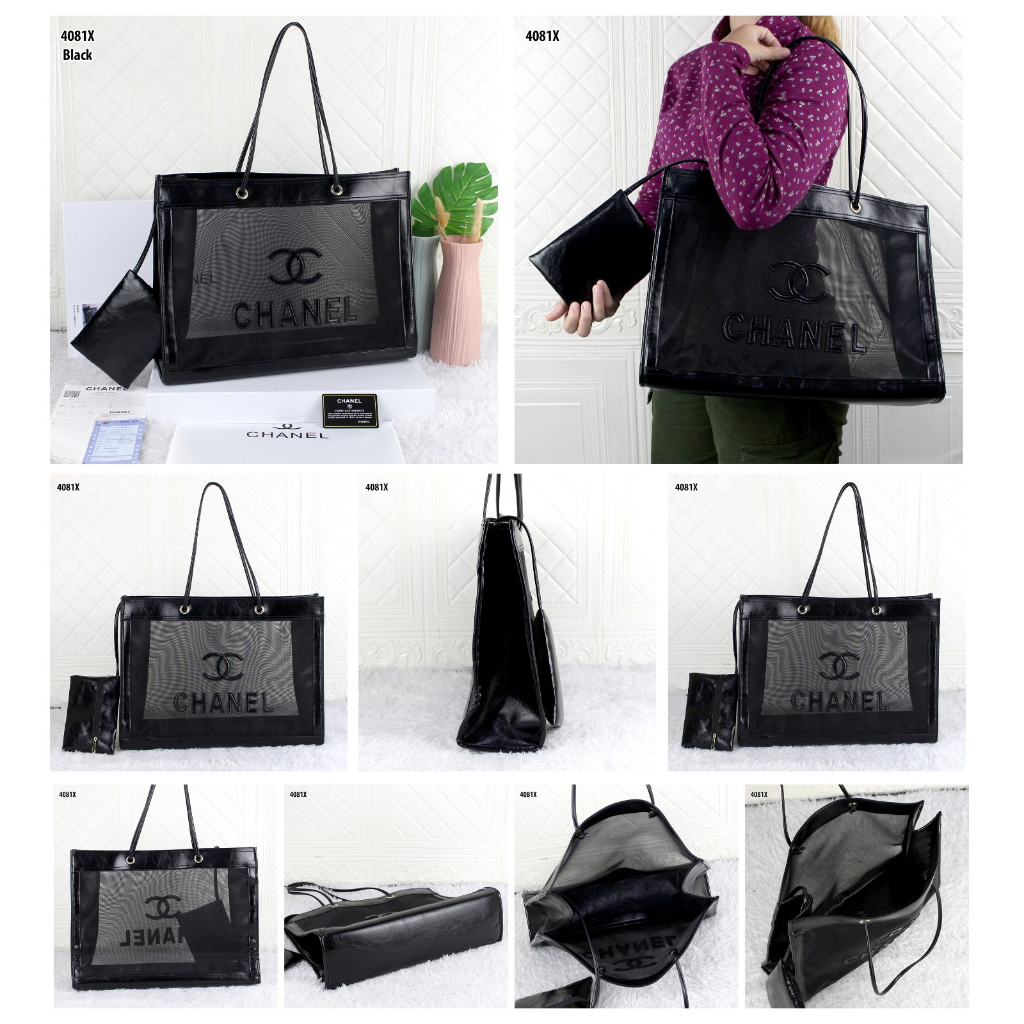 CH MESH TOTE BAG 4081X (WITH BOX)