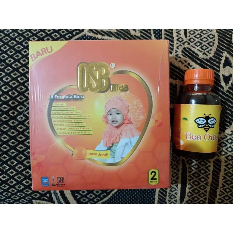 OSB KIDS OMAR SMART BRAIN FREE ONGKIR KE SELURUH INDONESIA BONUS MADU BEE OMAR