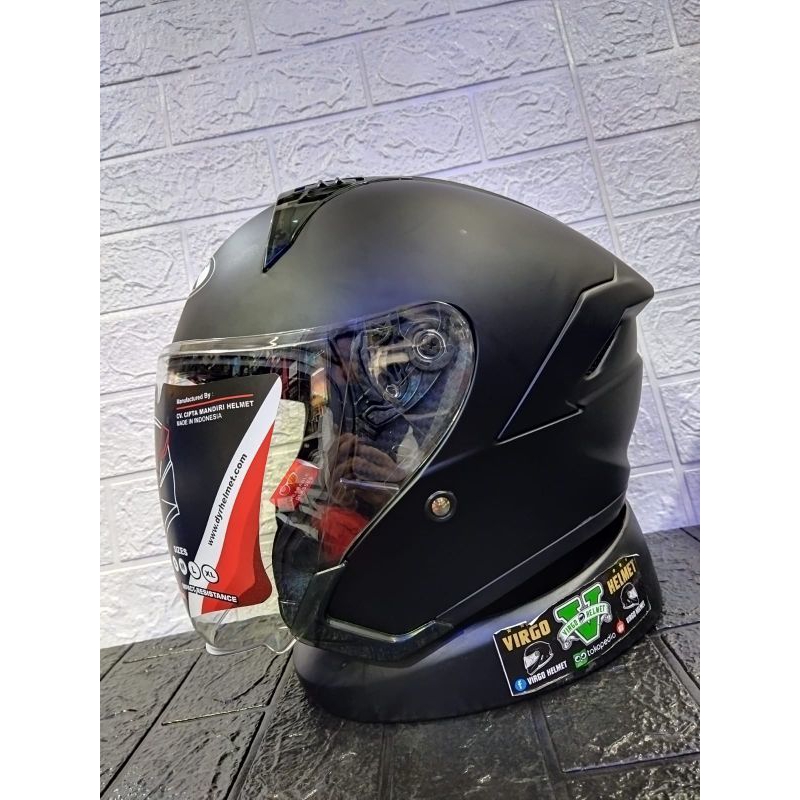 HELM DYR SUBARU BLACK DOFF original
