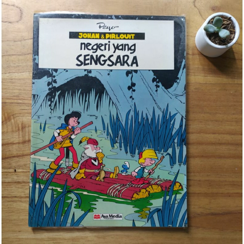 Komik Cergam Johan & Pirlouit: Negeri Yang Sengsara