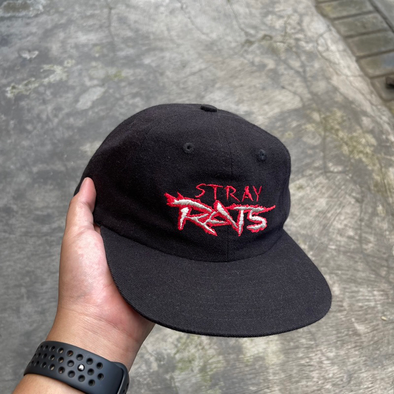STRAY RATS PRIMAL RAGE HAT BLACK ORIGINAL