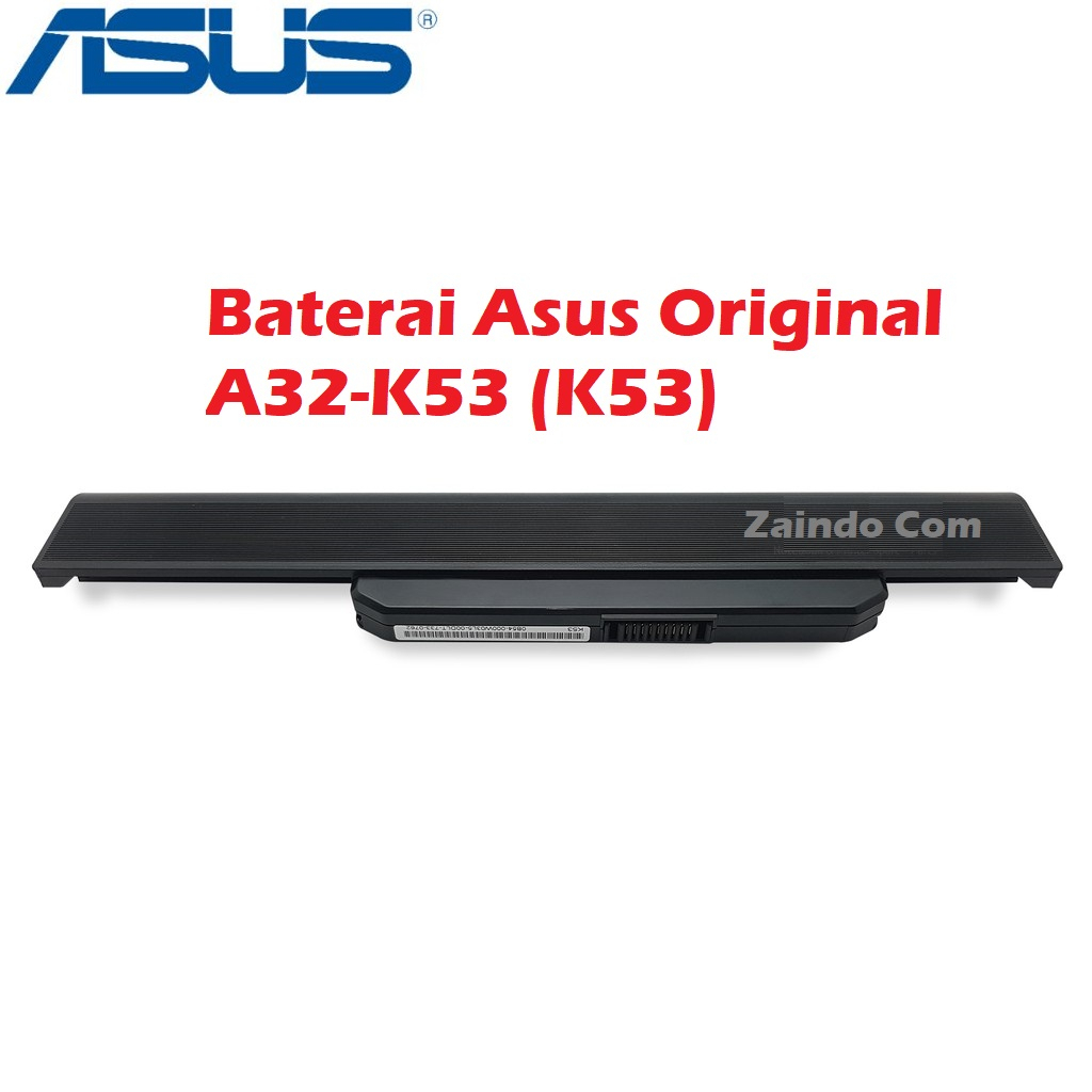 ORIGINAL BATERAI ASUS  A32-K53 K53 A43S A44H X44H X43U K43U K53 A43U A43SV X43 X44A A53 X53 X54 A83 X84 A32-K53 A43 A43JC A43U A43S A43SV A43JN A53 K43S K43TA K53U K53S K53JC K53SE K53SJ ORIGINAL, ASUS A43, A44, A53, A54, X43, X44, K43, K53, X53, X54