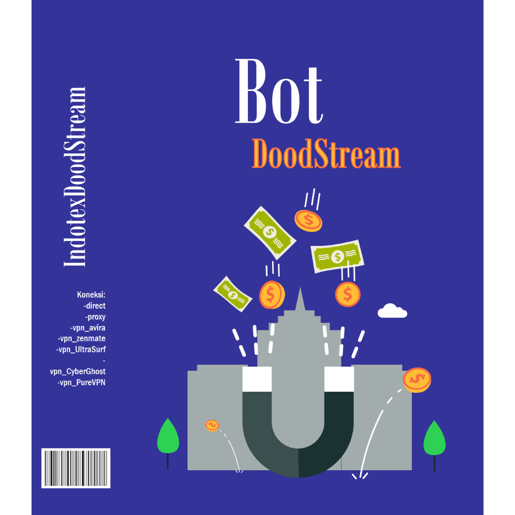 Jual Software Bot DoodStream IndotexDoodStream